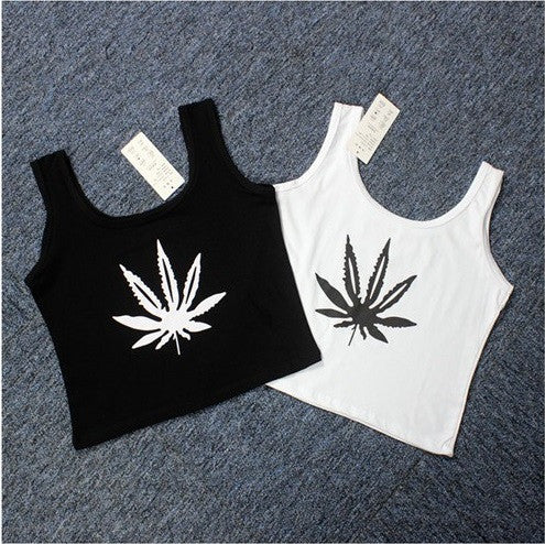 Marijuana Crop Top