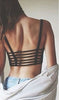 Caged Back Crop Top