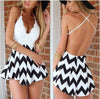 Black and White Romper