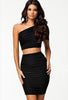 Shoulder Two Piece Dress